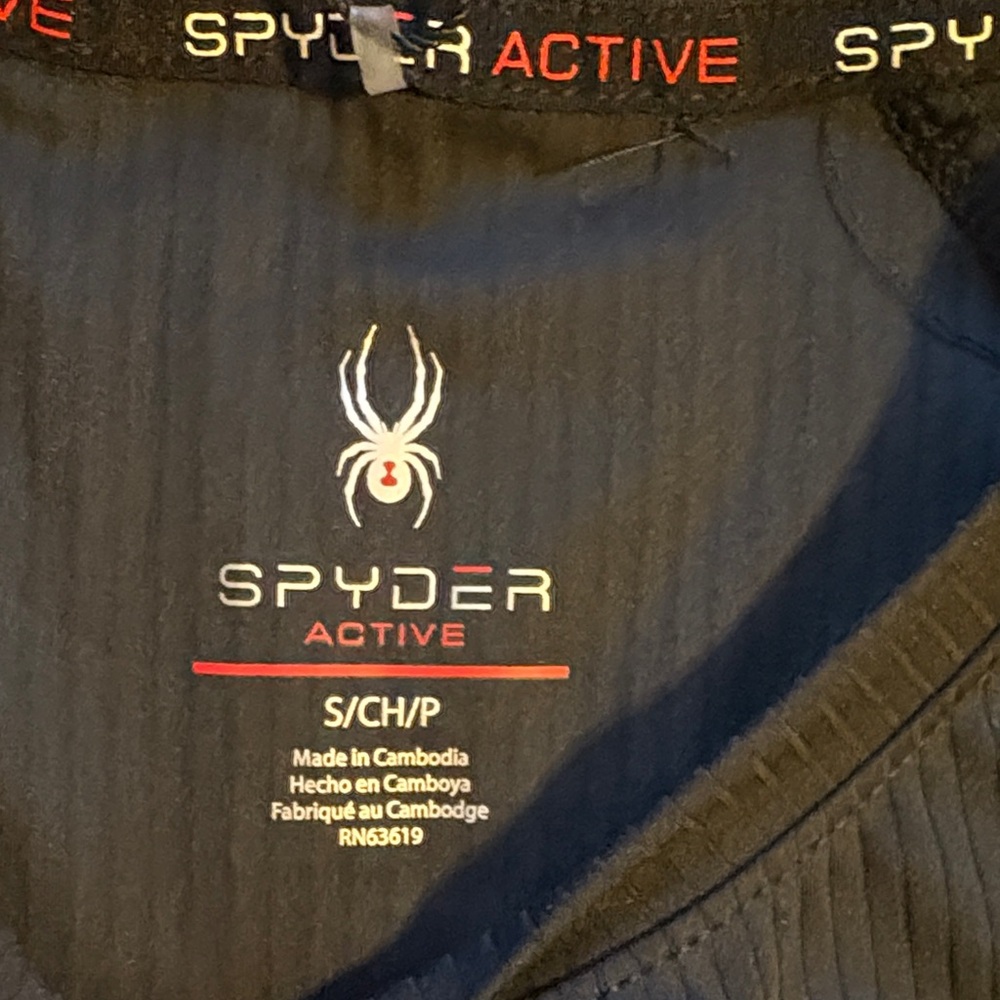 NWT Spyder Women's Black Athletic Top - Picture 2 of 5